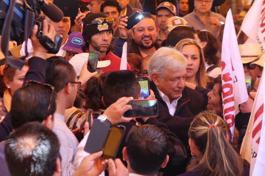 López Obrador en Estados Unidos