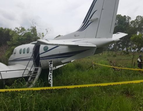 pilotos de Yunes se desploman en Venezuela, Baralt, Zulia